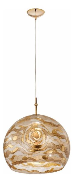 Kolarz 0392.31L.3.Aq.Ch - Luster na lanku LUNA 1xE27/60W/230V 24K zlatý