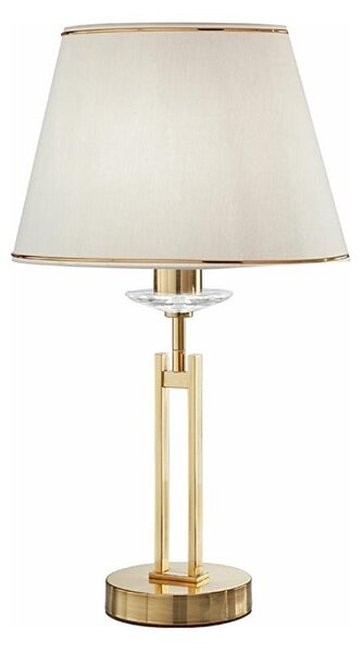 Kolarz 330.71.8C - Krištáľová stolná lampa IMPERIAL 1xE27/60W/230V zlatá/béžová