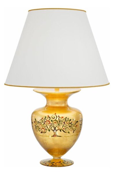 Kolarz 1417.71M.Mu - Stolná lampa ANFORA 1xE27/100W/230V 24K zlatý