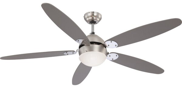 Globo 0308 stropné svietidlo s ventilátorom Azura 1x60W | E14 - s ťahovým vypínačom
