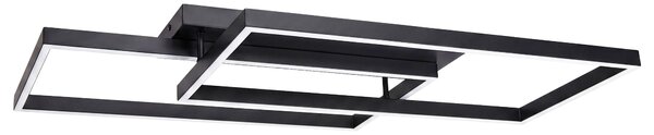Toolight Toolight, LED stropné svietidlo, 80cm, 50W, 4000K, 4000lm, SWE059-C, čierna matná, OSW-20159