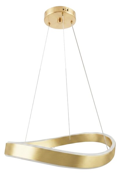 Toolight Toolight, LED závesné svietidlo, 40cm, 35W, 4000K, 3000lm, SWE065-CP, zlatá matná, OSW-20165