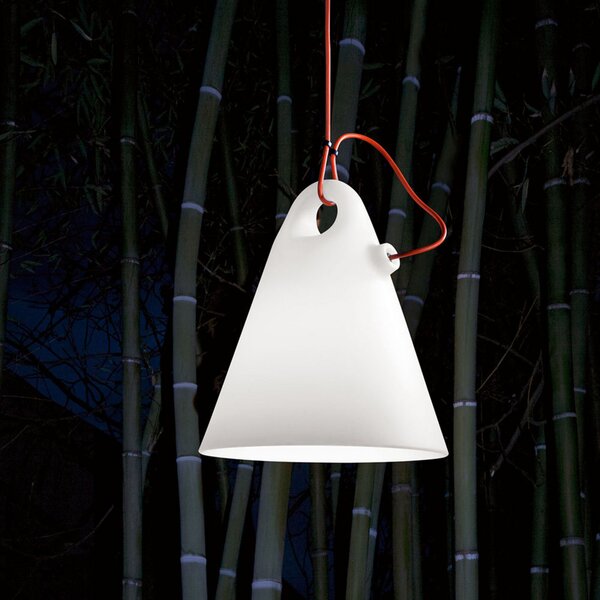 Vonkajšie Svietidlo Martinelli Luce, Trilly, Biela, Terasa, Plast, Dizajnový