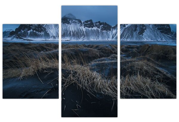 Obraz výhľadu na Islandskej vrcholky (90x60 cm)