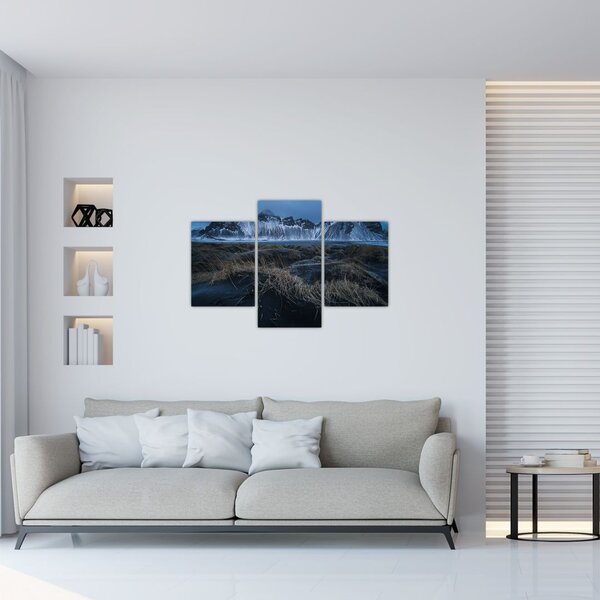 Obraz výhľadu na Islandskej vrcholky (90x60 cm)