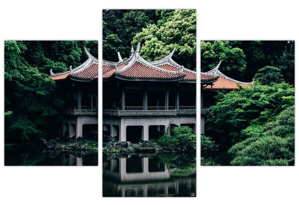 Obraz z japonskej národnej záhrady (90x60 cm)
