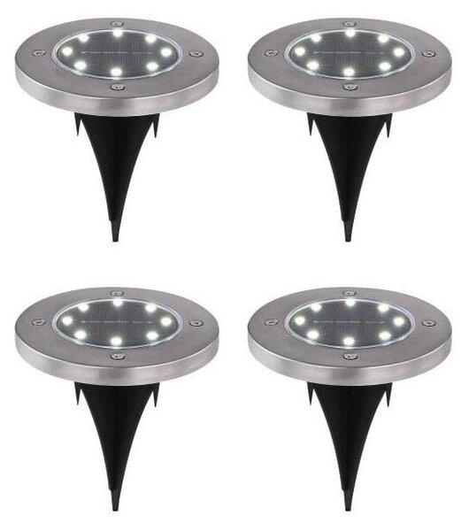 Globo 33414-4 - SADA 4x LED Solárne svietidlo LED/0,1W/3V IP44