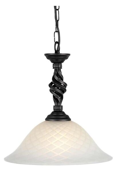 Elstead PB-P-BLACK - Luster na reťazi PEMBROKE 1xE27/60W/230V