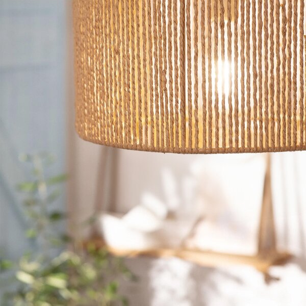 TooLight Závěsný lustr APP1324-1CP 30 cm přírodní