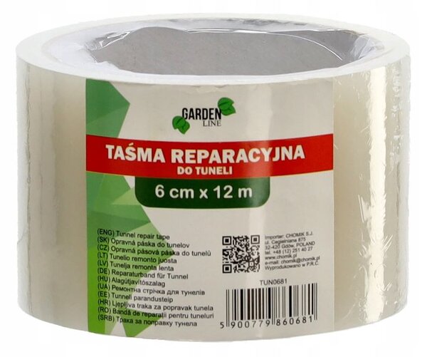 Bestent Opravná páska na fóliovník 6cm 12m