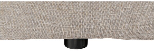 KONDELA Boxspringová posteľ 180x200, sivohnedá TAUPE, FERATA TV KOMFORT