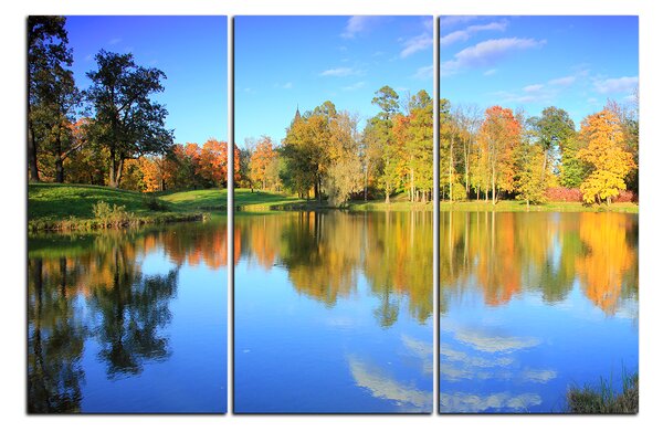 Obraz na plátne - Jesenný park 1175B (90x60 cm )