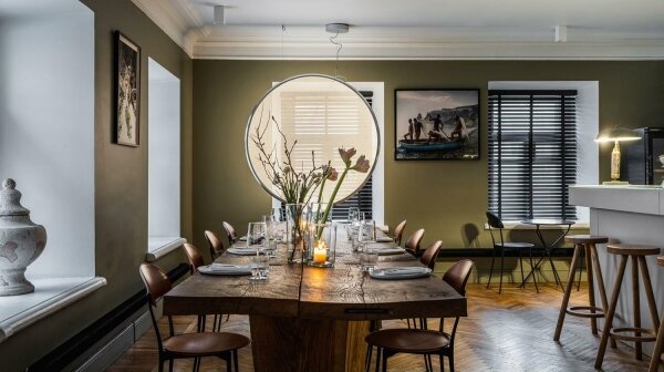 Artemide 1993310APP-LED RGBW Stm. luster na lanku DISCOVERY LED/59W/230V antracit
