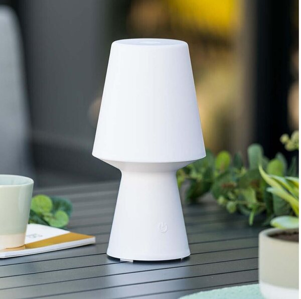 Atmosphera - LED Stmievateľná vonkajšia dotyková stolná lampa WIZA LED/5V IP44