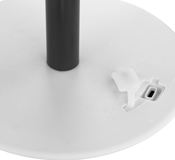 Atmosphera - LED RGB Nabíjacia vonkajšia stolná lampa ZACK LED/3,7V IP44 čierna