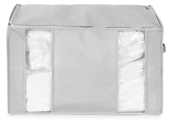 Vákuový/vystužený látkový úložný box na oblečenie 56x42x33 cm Granit – Compactor