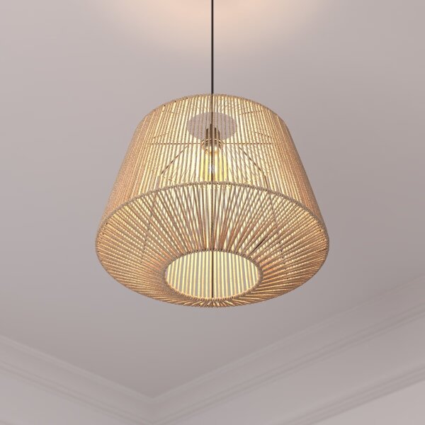 Atmosphera - Luster na lanku JILY 1xE27/40W/230V juta