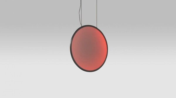 Artemide 1993310APP-LED RGBW Stm. luster na lanku DISCOVERY LED/59W/230V antracit