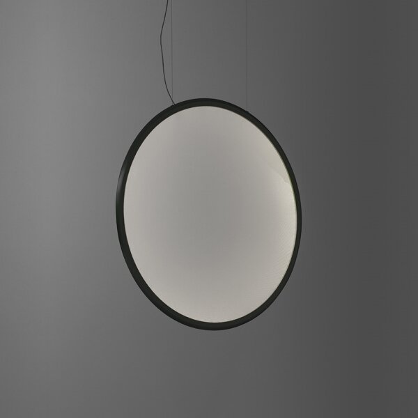 Artemide 1992230IN1APP-LED St. luster na lanku DISCOVERY LED/42W/230V 2700K čierna