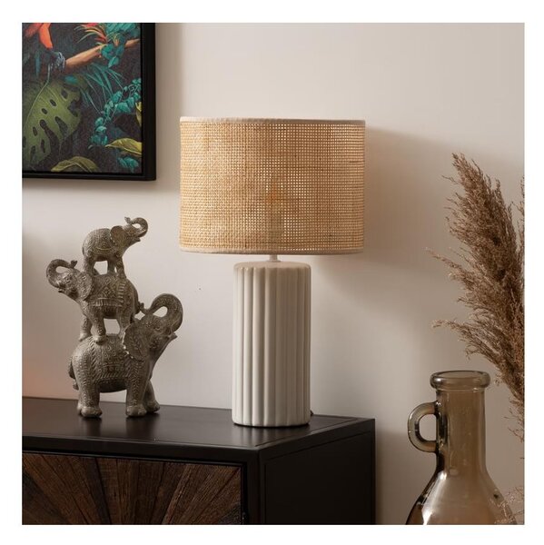 Atmosphera - Stolná lampa TYLIA 1xE14/60W/230V ratan
