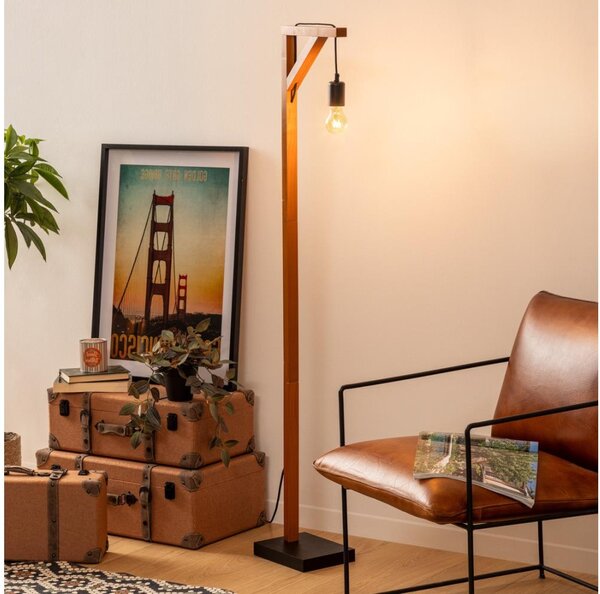 Atmosphera - Stojacia lampa WILD 1xE27/25W/230V borovica