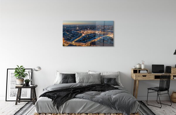Obraz na akrylátovom skle Krakov nočné panorama 100x50 cm 2 Prívesky