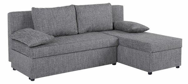 ROHOVÁ SEDAČKA, textil, sivá P & B - Sedačky, Online Only