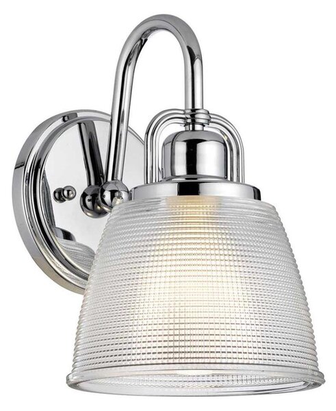 Quoizel QZ-DUBLIN1-PC - LED Kúpeľňové svietidlo DUBLIN 1xG9/3W/230V IP44 chróm