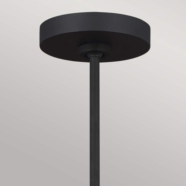Feiss FE-JAX10-MB - LED Luster na tyči JAX 10xG9/3W/230V čierna/zlatá
