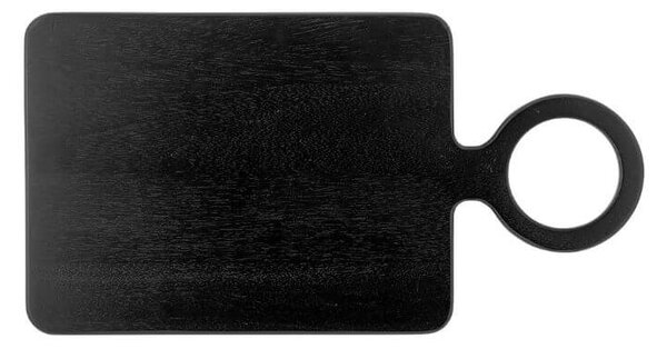 MUZZA Servírovacia doska Himmie 42 x 21,5 cm čierna