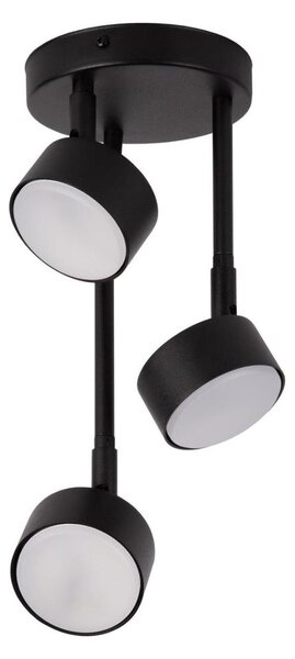 Luster na tyči NEMO 3xGX53/12W/230V čierna