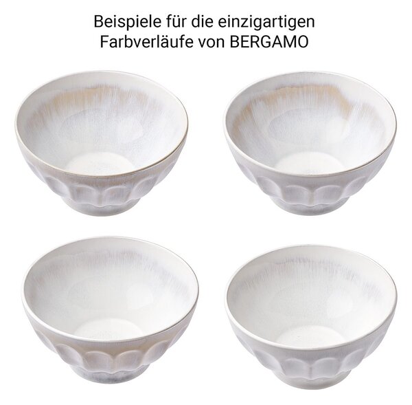 BERGAMO Miska 850 ml - biela