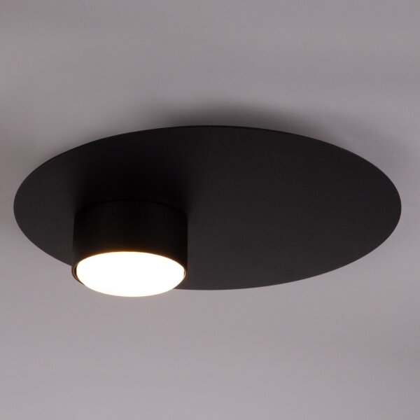 Stropné svietidlo STAR 1xGX53/12W/230V čierna