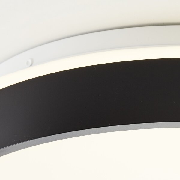 Brilliant - LED Stropné svietidlo KALMAR LED/26W/230V 3000K pr. 39 cm čierna