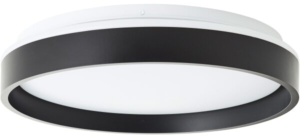 Brilliant - LED Stropné svietidlo KALMAR LED/26W/230V 3000K pr. 39 cm čierna