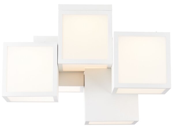 Brilliant - LED Stropné svietidlo CUBIX 5xLED/7,6W/230V 3000K biela
