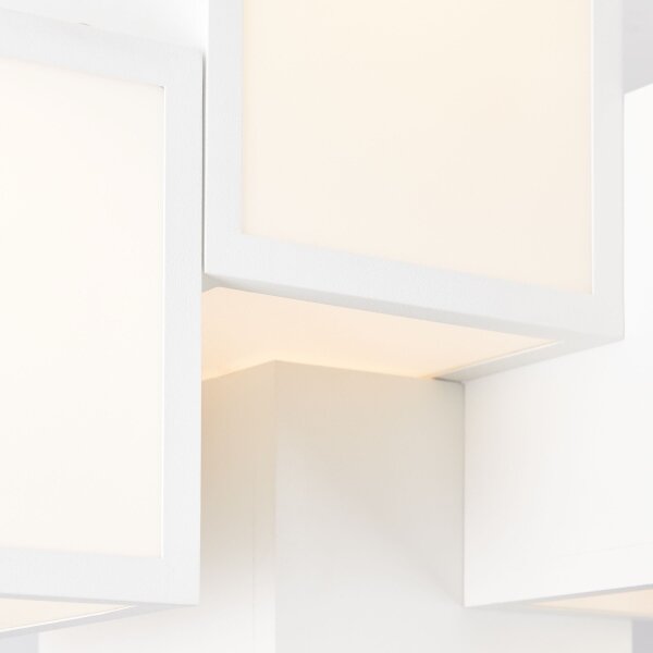 Brilliant - LED Stropné svietidlo CUBIX 5xLED/7,6W/230V 3000K biela