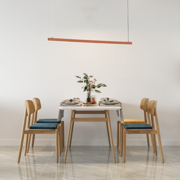 Argon 8834 - LED Luster na lanku MIAMI LED/37W/230V 3000K hnedá