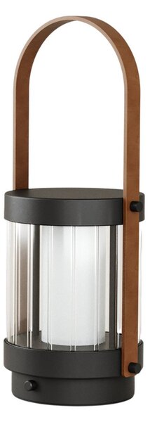 Stolové Lampa Aromas del Campo, Bally, stmievateľné, Čierna, Obývacia izba, Sklo, Rustikálny