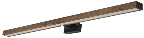 Brilagi-LED Kúpeľňové osvetlenie zrkadla WOODY MIRROR LED/15W/230V IP44 dub/čierna