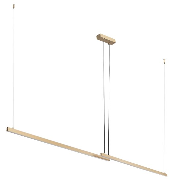 Argon 8839 - LED Luster na lanku MIAMI LED/74W/230V 3000K zlatá