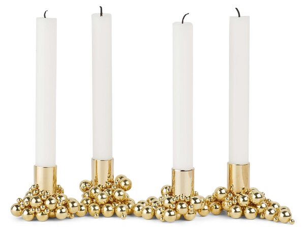 Magnetický svietnik Molekyl 4 – Brass