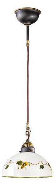 Kolarz 731.30.137 - Luster na lanku NONNA 1xE27/75W/230V pr. 30 cm víno