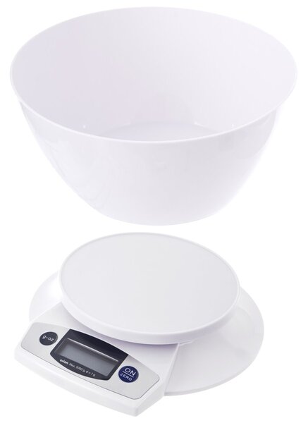 Kuchynská váha digitálna s miskou 5 kg