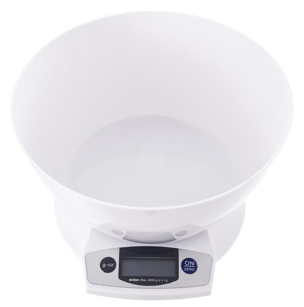 Kuchynská váha digitálna s miskou 5 kg