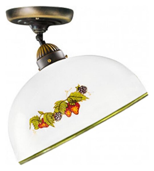 Kolarz 731.10.136 - Prisadený luster NONNA 1xE27/75W/230V pr. 30 cm víno/jahody