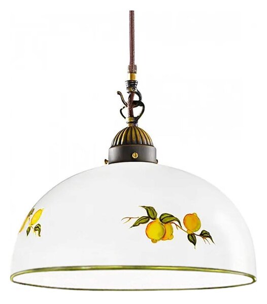 Kolarz 731.32.138 - Luster na lanku NONNA 1xE27/75W/230V pr. 36 cm citróny