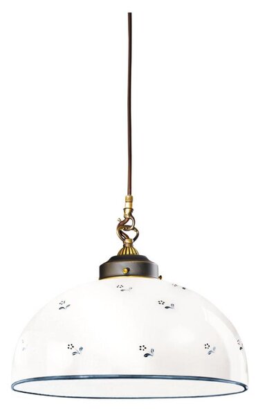Kolarz 731.32.19 - Luster na lanku NONNA 1xE27/75W/230V pr. 36 cm modrá