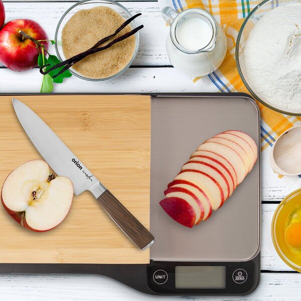 Kuchynská váha digitálna s krájacou doskou 5 kg