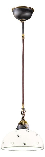 Kolarz 731.30.20 - Luster na lanku NONNA 1xE27/75W/230V pr. 20 cm zelená